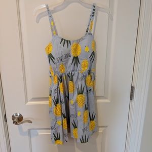Shein pineapple dress